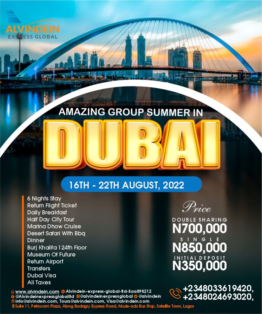 Dubai Group Tour Pack